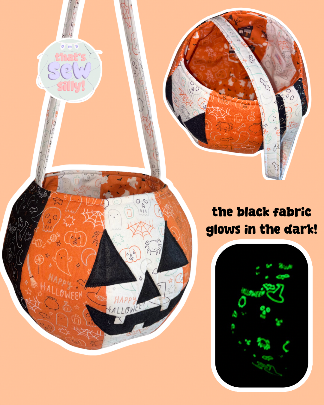 trick-or-treat pumpkin bags