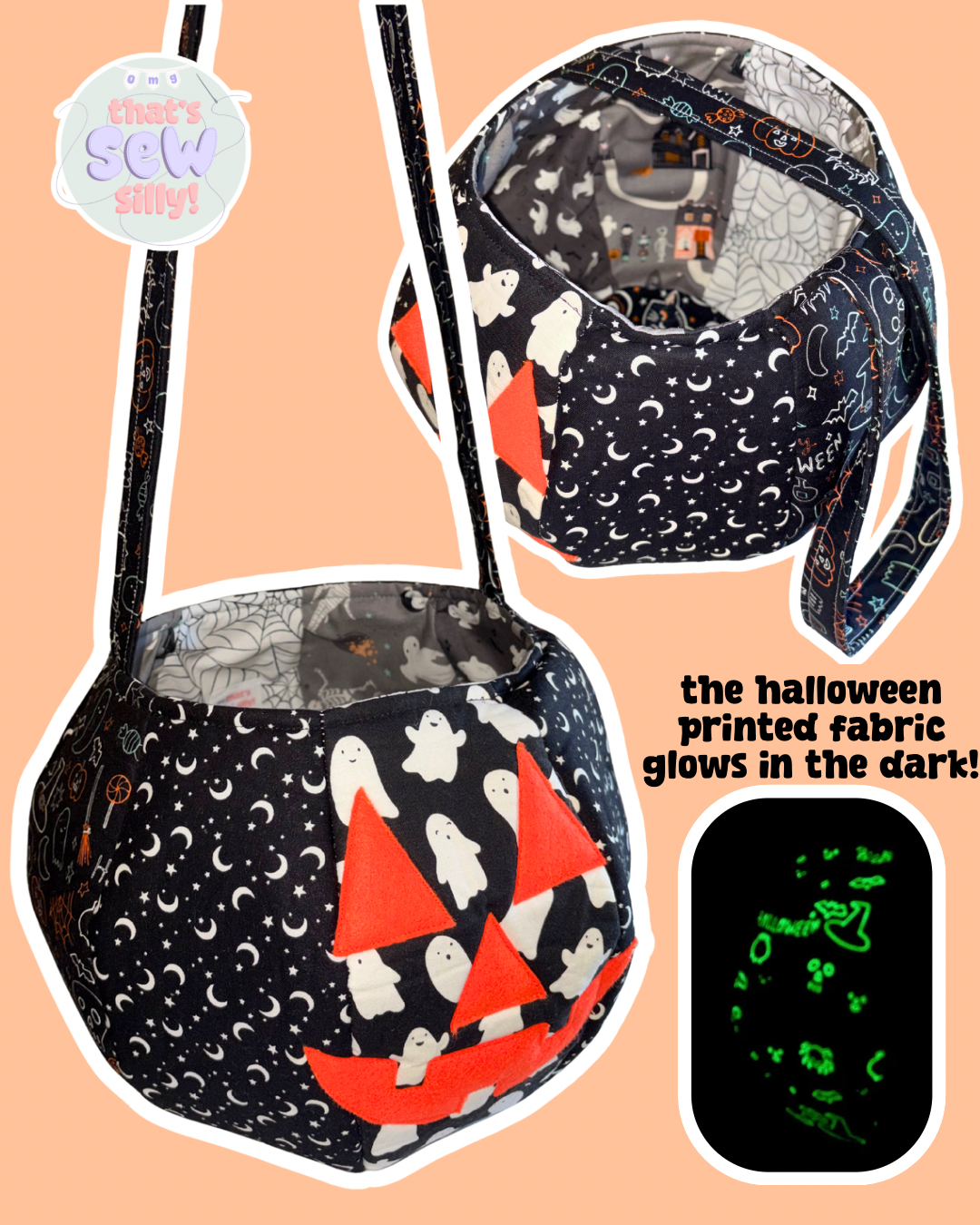 trick-or-treat pumpkin bags