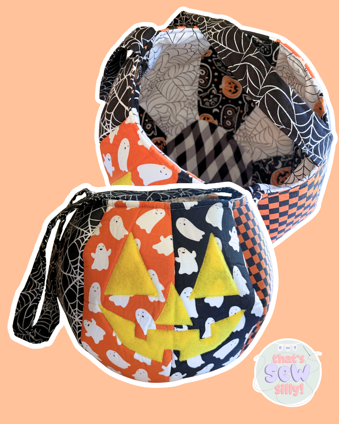 trick-or-treat pumpkin bags
