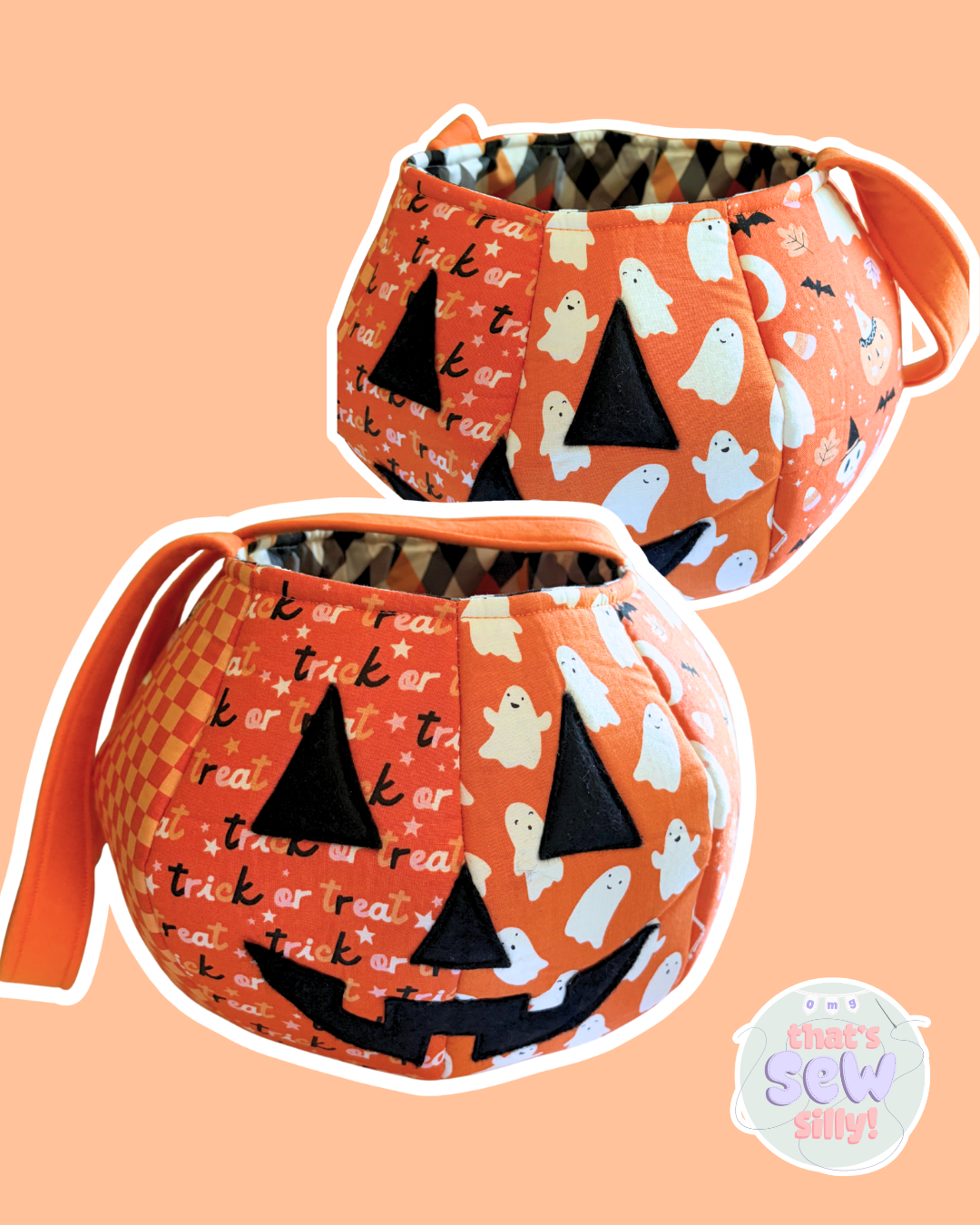 trick-or-treat pumpkin bags
