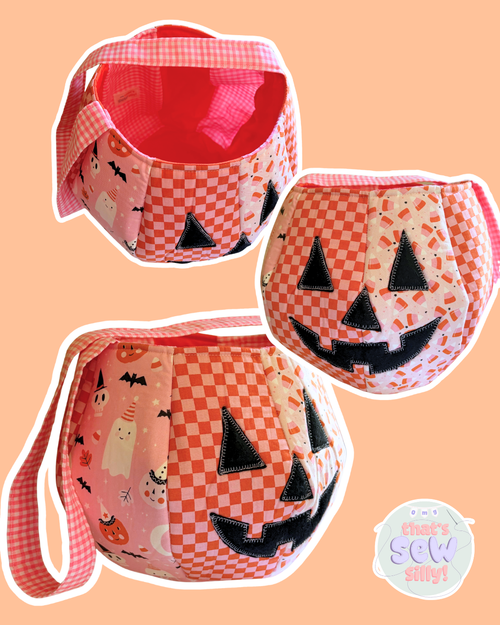 trick-or-treat pumpkin bags