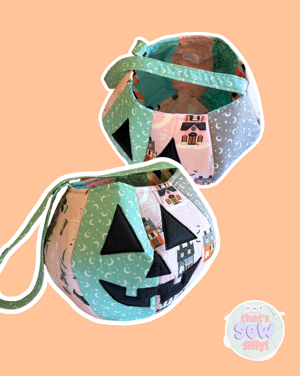 trick-or-treat pumpkin bags